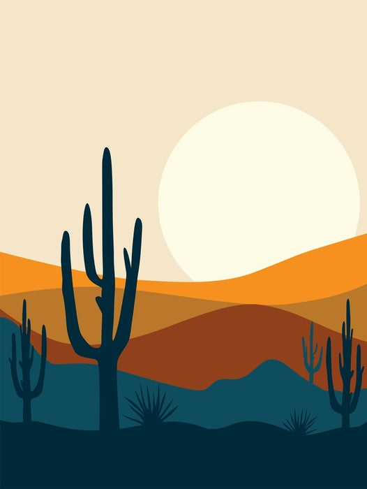 Saguaro sundown