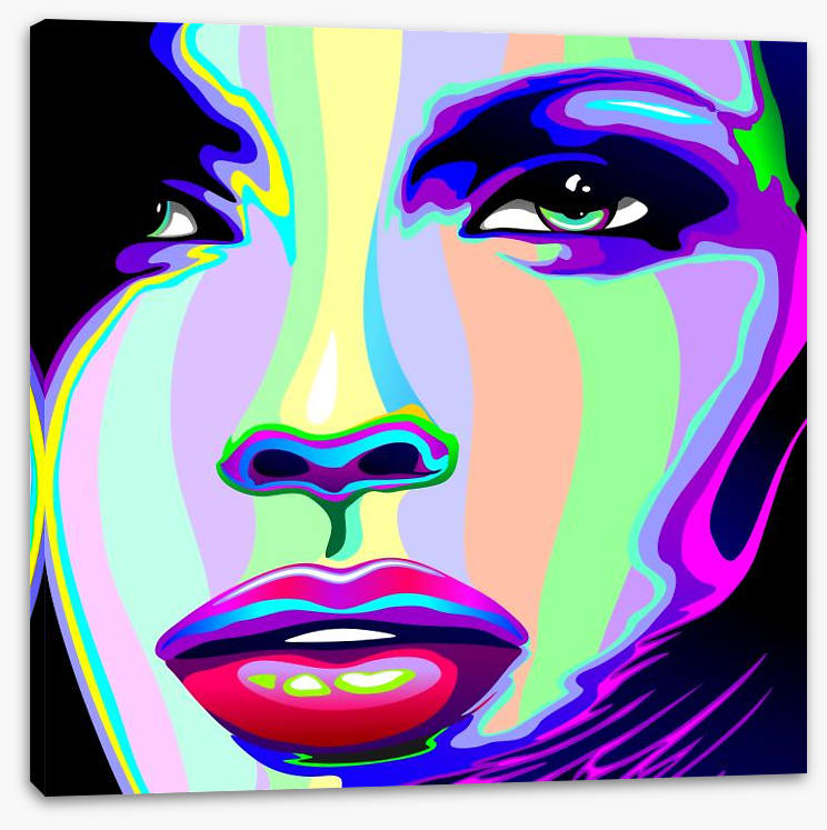 Rainbow girl