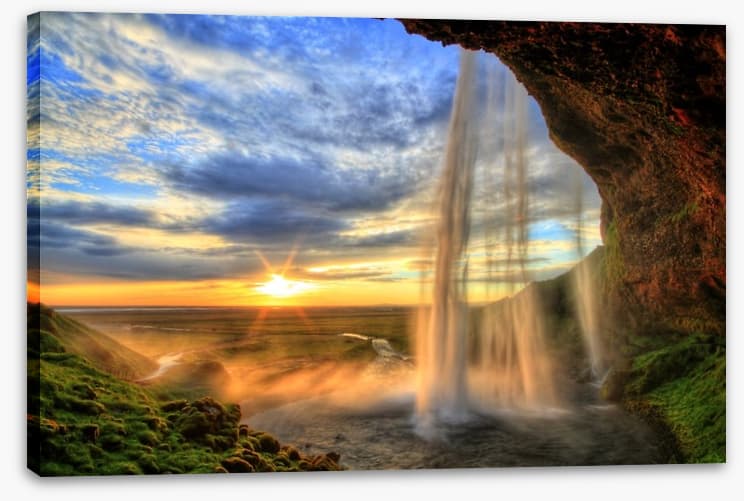 Seljalandsfoss waterfall, Iceland
