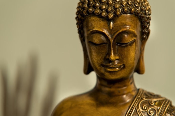 Buddha in bronze