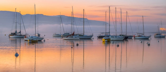 Sailboat sunrise