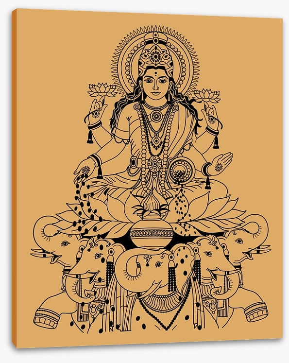Blessings from Lakshmi