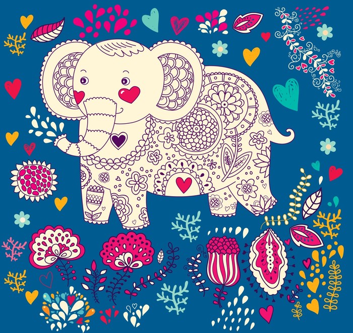 Blue elephant dream