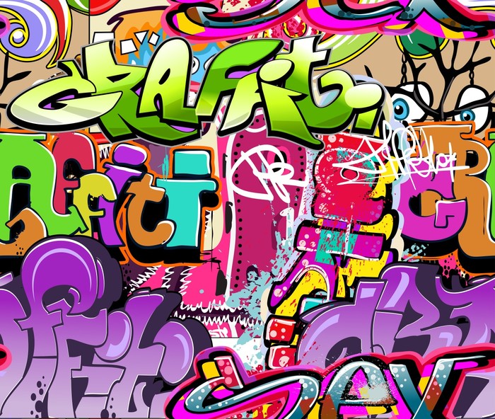 Graffiti wall
