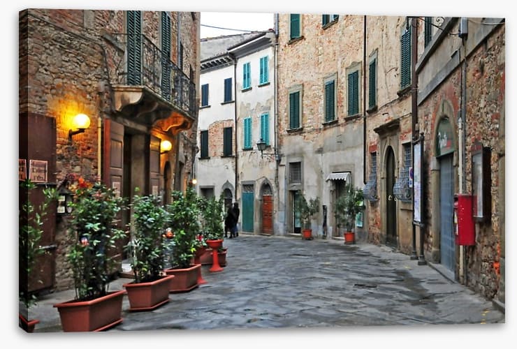 Arezzo dusk