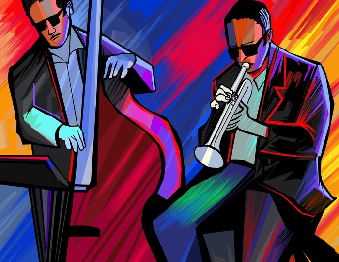 Underground jazz club