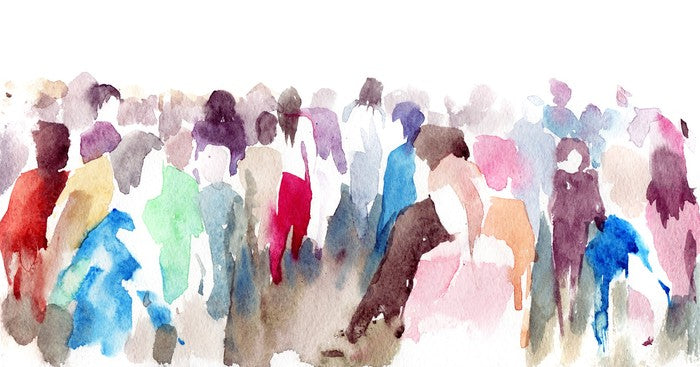 The crowd