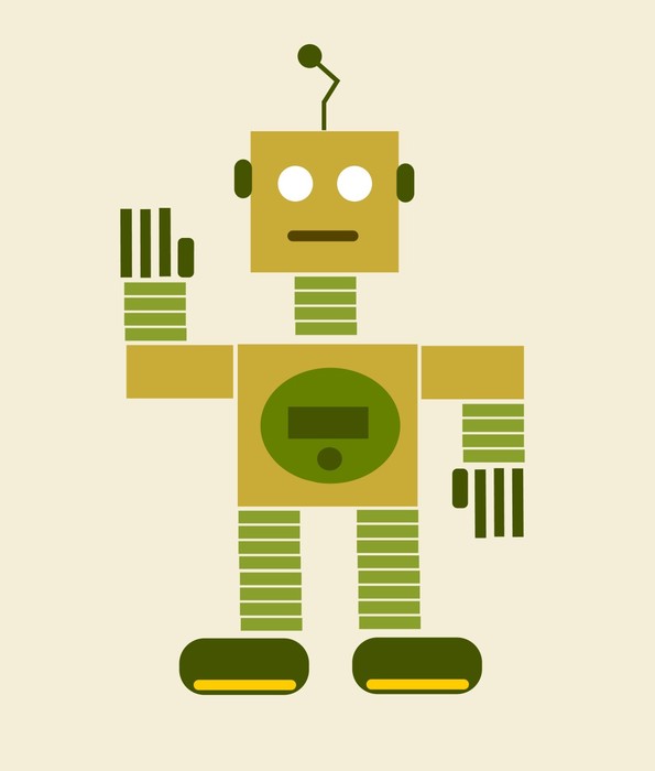 The green android