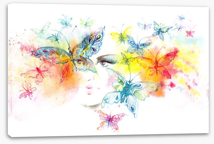 The butterfly girl
