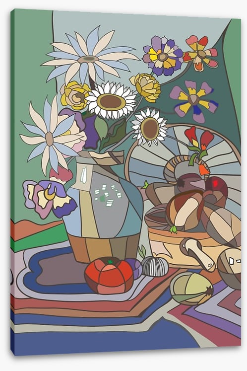 Picnic and petals