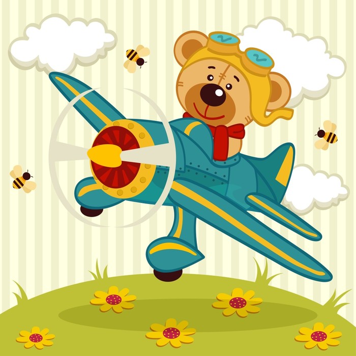 Bear in the air