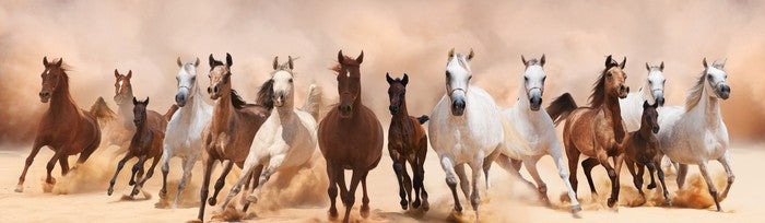 Galloping panoramic