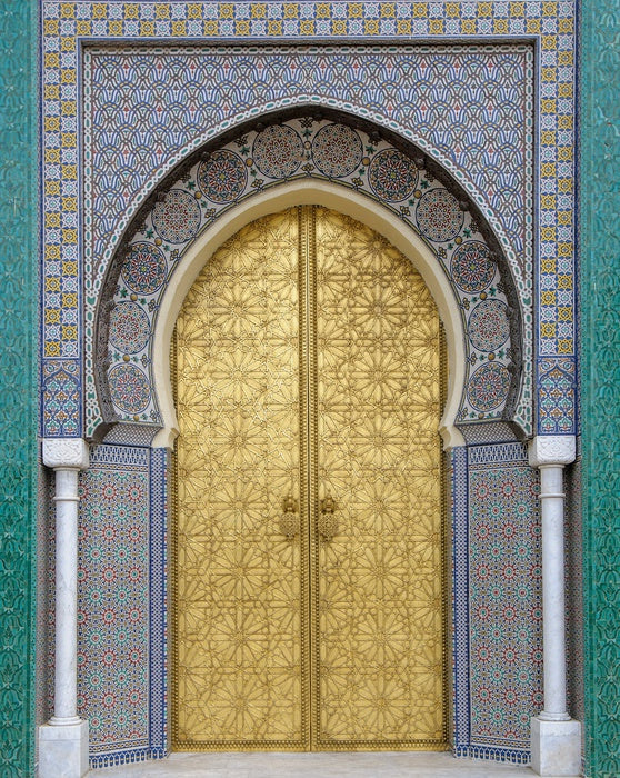 A grand entrance