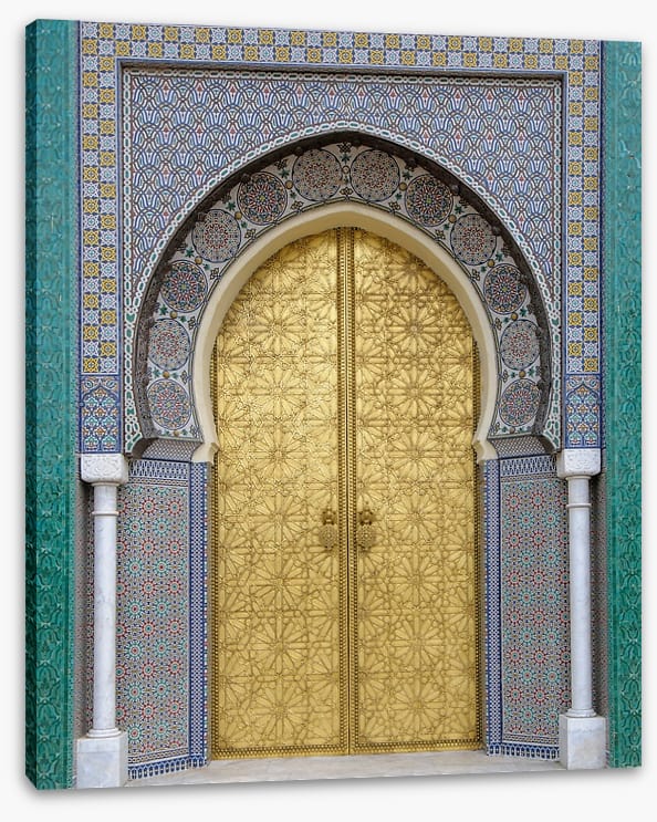 A grand entrance