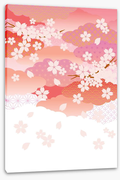 Falling blossom