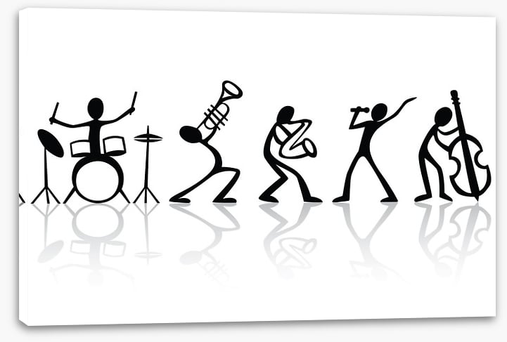 The band plays on