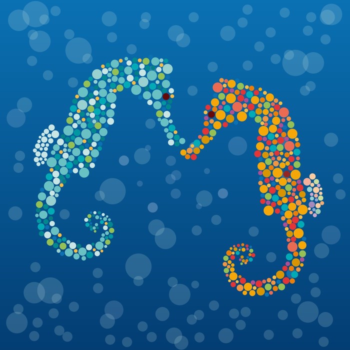 Seahorse salute