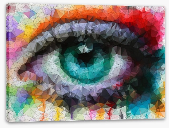Geometric eye