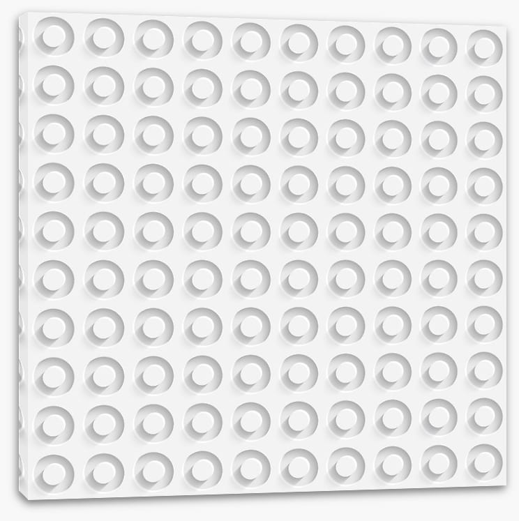White on White