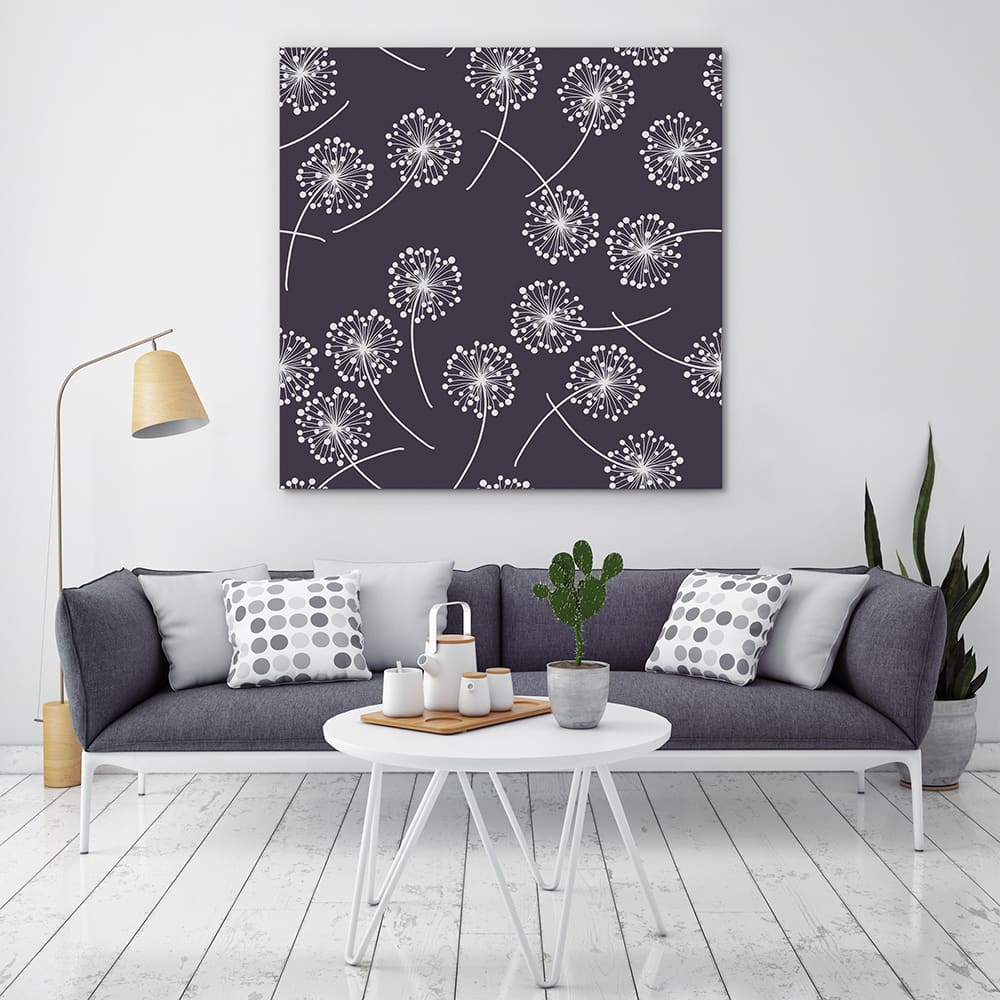 Drifting dandelions