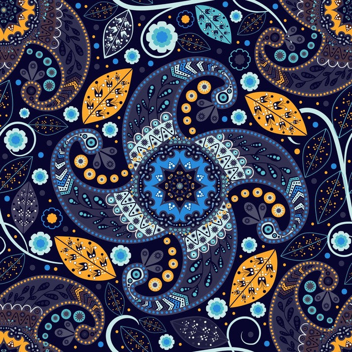 Paisley flower
