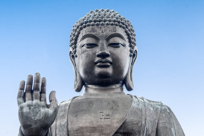 Blue sky buddha