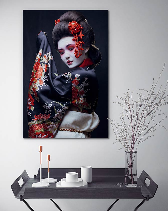 Traditional geisha