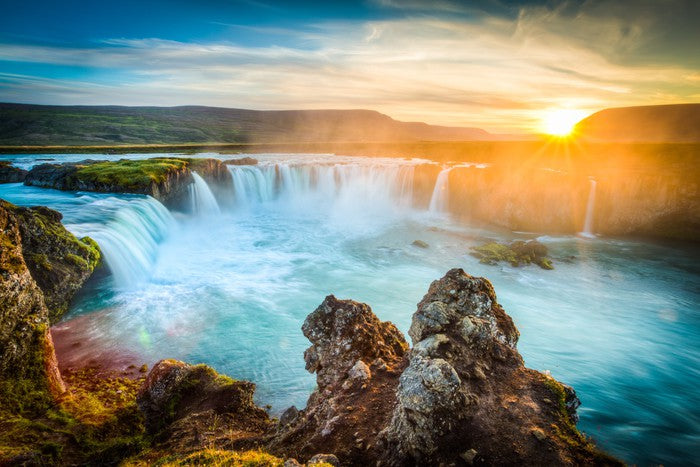 Godafoss sunset