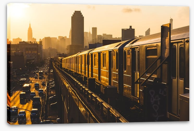 Sunset subway