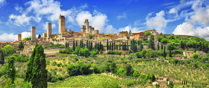 San Gimignano panorama, Italy