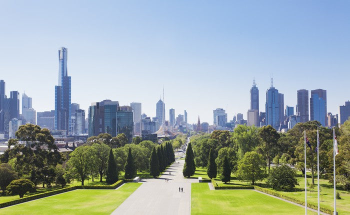 Botanic gardens skyline