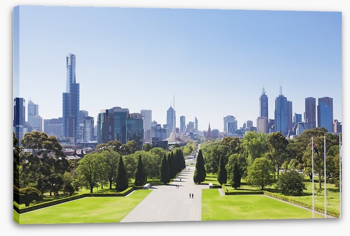 Botanic gardens skyline