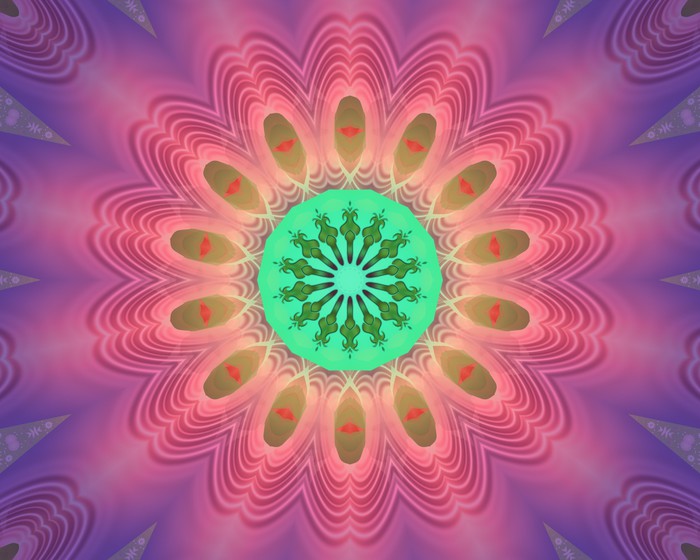 Good vibes mandala