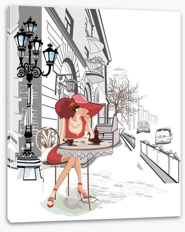 Coffee at the cafe