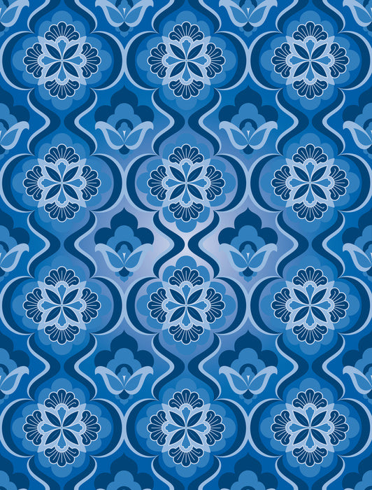 Beautifully blue