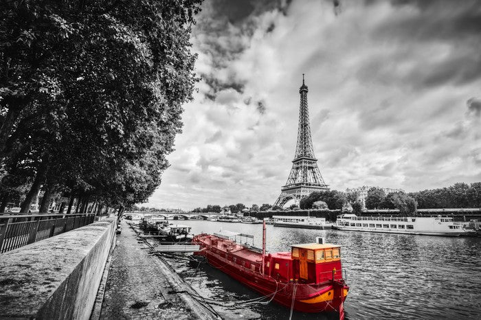 Houseboat on the Seine