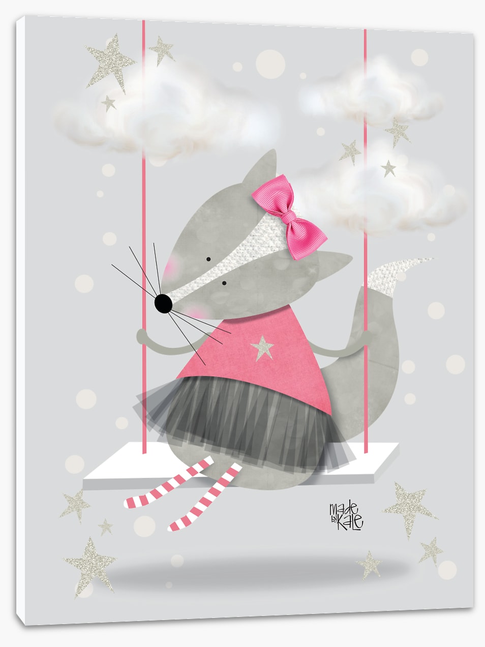 Pink fox swing