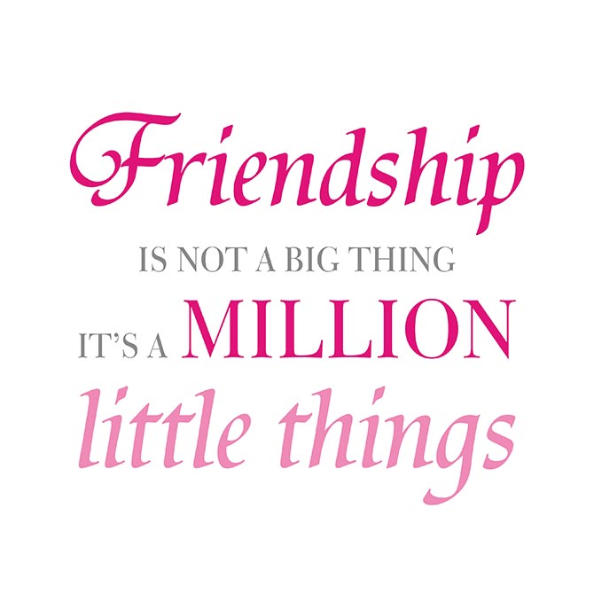 Friendship