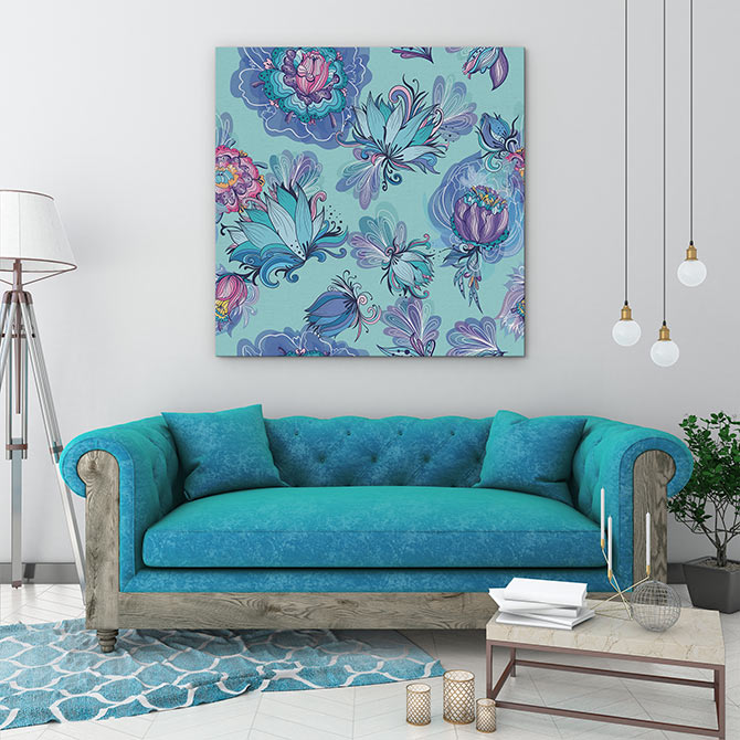 Turquoise bloom