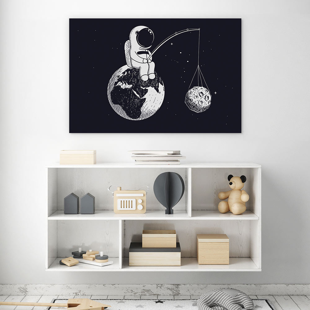 Catching the moon