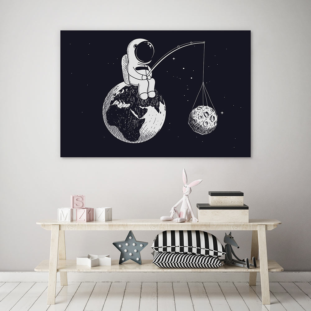 Catching the moon