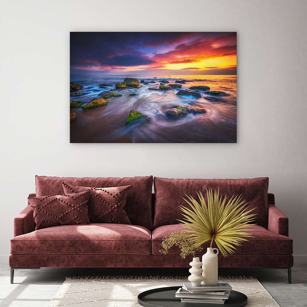 Sunset swirls