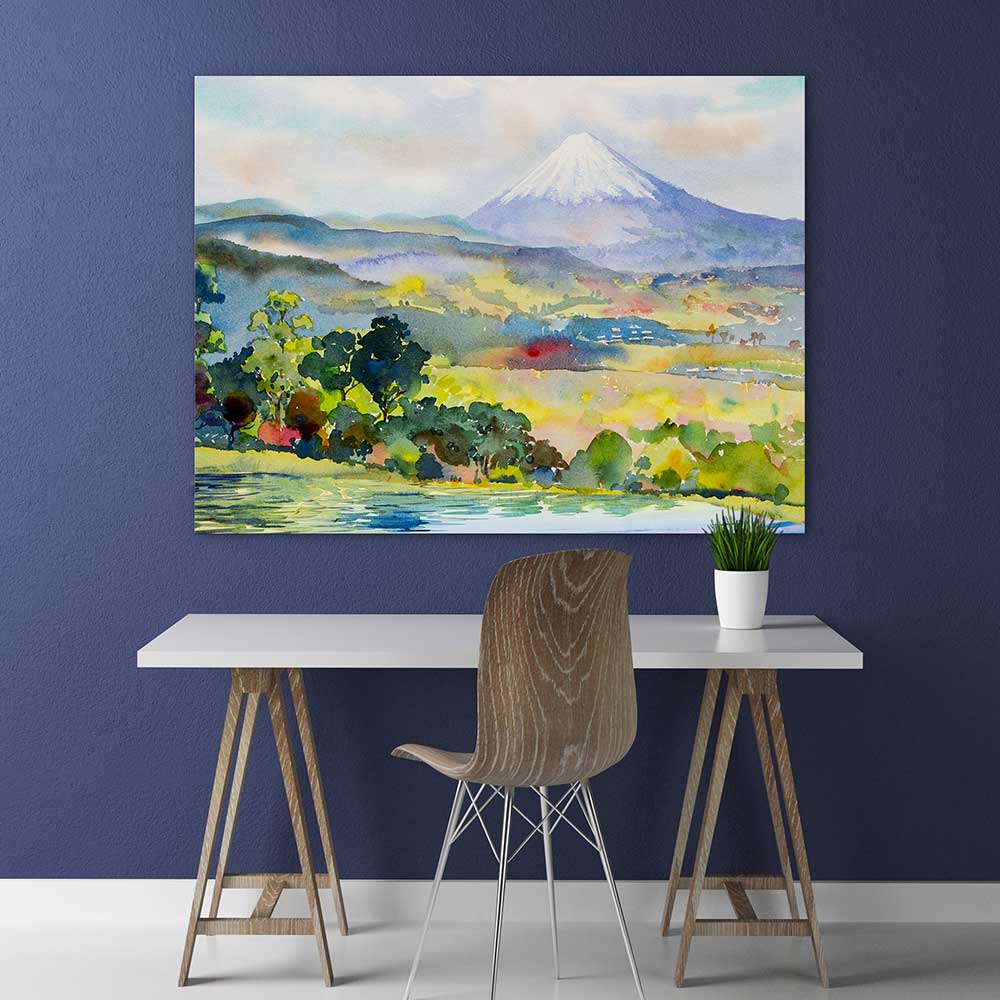 Mount Fuji from the lake