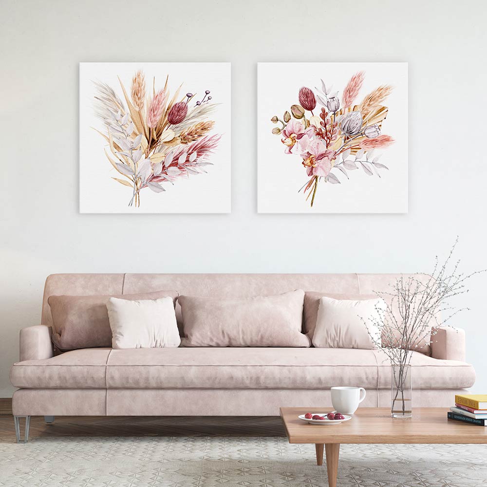 Pampas grass bouquet