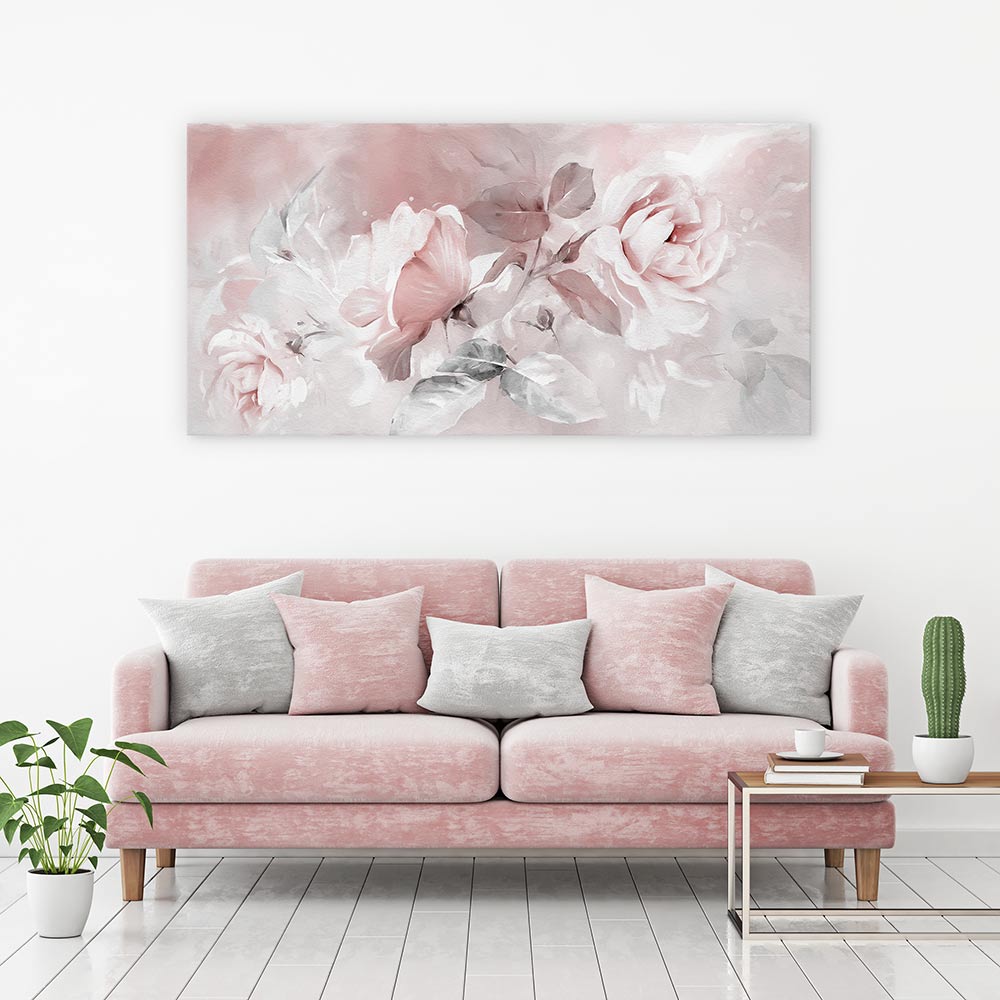 Pink rose trio