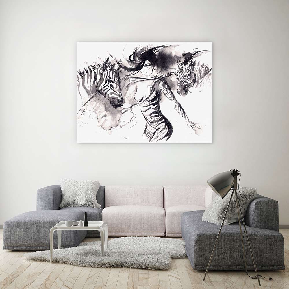 The zebra dance