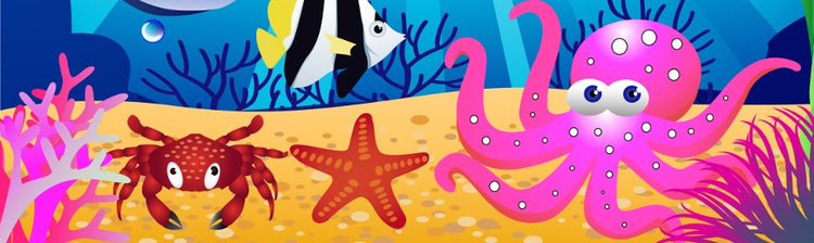 Under The Sea Art by Wall Art Prints