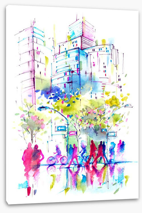 Spring in the city