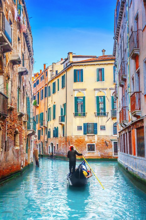 Gondola on the canal