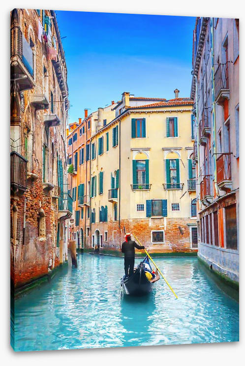 Gondola on the canal